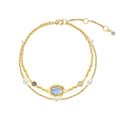 Vesper Gate-Moonstone Pearl Bracelet | Meaningful Gemstone Jewelry | Holymoonly